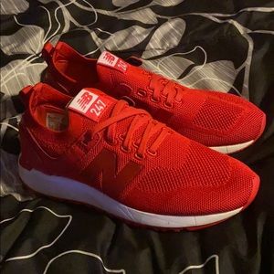 New Balance Women’s Size 7 1/2 - RED & WHITE